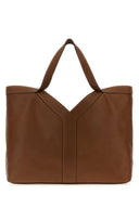 Saint Laurent bruin lederen extra grote boodschappentas