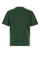 Maison Kitsune Bottle Green Cotton T Shirt