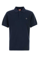 Kenzo Navy Blue Piquet Polo Shirt