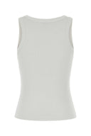 Kenzo White Stretch Tank Top