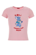 Kenzo Pink Cotton T Shirt