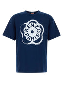 Kenzo Navy Blue Cotton T Shirt