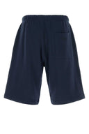 Kenzo Navy Blue Cotton Bermuda Shorts