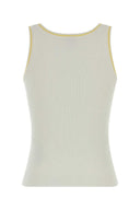 Kenzo White Viscose Blend Tank Top