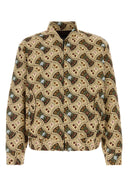 Emporio Armani Embroidered Jacquard Bomber Jacket