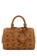 Mcm Printed Canvas Ella Handbag