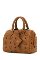 Mcm Printed Canvas Ella Handbag