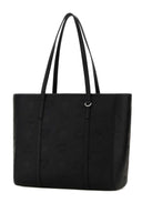 Mcm Black Synthetic Leather Toni Shopping Bag