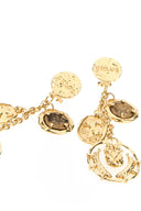 Chloe Gold Metal Earrings