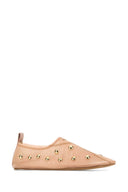 Chloe Pink Mesh Rita Ballerinas