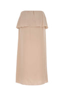 Chloe Pastel Pink Satin Skirt