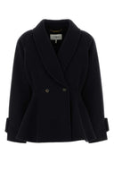 Chloe Black Wool Blend Coat