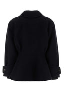 Chloe Black Wool Blend Coat