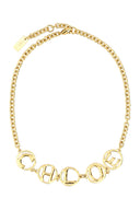 Gargantilla con texto Chloã© de metal dorado de Chloe