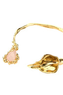 Chloe Gold Metal Chloã© Flower Soul Necklace