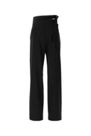 Chloe Black Grain De Poudre Pant