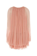 Chloe Pink Muslin Mini Dress