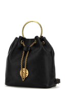 Chloe Black Leather Small Bracelet Backpack