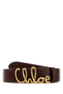 Chloe Brown Leather Belt