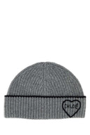 Gorro de mezcla de lana gris Chloe