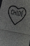 Chloe Grey Wool Chloã© Encoeur Scarf