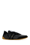 Chloe Black Leather Chloã¨ Kick Sneakers