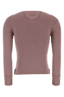 Camiseta Chloe de algodón rosa envejecido