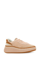 Chloe Nama-Sneaker aus rosa Wildleder