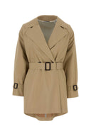 Weekend Beige Cotton Dovatta Trench Coat