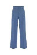 Weekend Light Blue Wool Visivo Pant