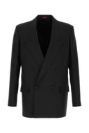 Gucci Black Panama Blazer