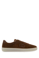 Gucci brune semskede G75 joggesko