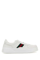 Gucci sneakers i hvitt skinn