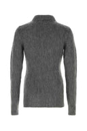Gucci Grey Mohair Blend Cardigan