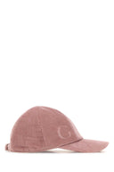 Gucci Pink Corduroy Baseball Cap