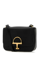 Gucci Black Leather Small Gucci Siena Shoulder Bag