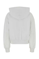 Gucci White Cotton Oversize Sweatshirt