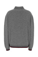 Gucci grå ullblanding oversize cardigan