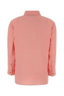 Gucci rosa Gg silkeskjorte