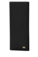 Salvatore Ferragamo Black Leather Card Holder