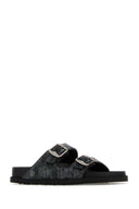 Birkenstock 1774 X Becomes Berlin Multicolor Velvet Arizona French Piping Slippers