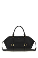 Alexander Mcqueen Black Leather Medium Farringdon veske