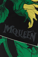 Alexander Mcqueen trykt silke foulard