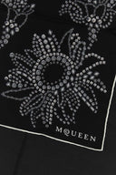 Alexander Mcqueen trykt silke foulard