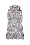 Alexander Mcqueen svart blondetopp