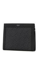 Salvatore Ferragamo bedruckte Canvas-Clutch