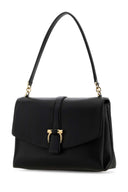 Salvatore Ferragamo Black Leather Shoulder Bag
