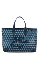 Anya Hindmarch Printed Canvas Xs I Am A Plastic Bag Handbag