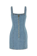 Balmain Stretch Denim Dress