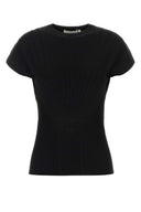Sportmax Black Viscose Blend Samba Top